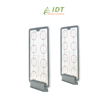 Cổng từ an ninh cho thư viện Plexi V Light EM-barcode Hybrid