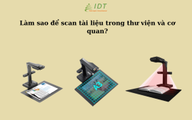 Làm sao để scan tài liệu trong thư viện và cơ quan?