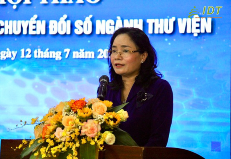 IDT Vietnam tham dự hội thảo: “Bản quyền trong chuyển đổi số ngành thư viện”