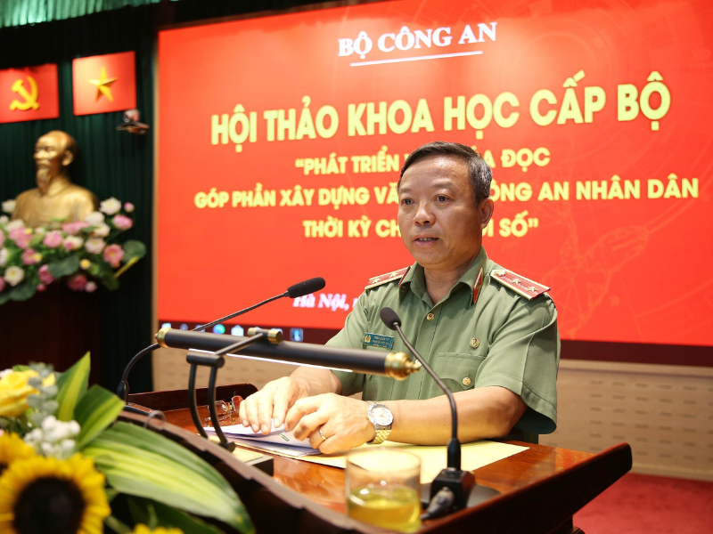 Trung Tướng, Pgs.ts Phan Xuân Tuy Phat Bieu Tai Hoi Thao