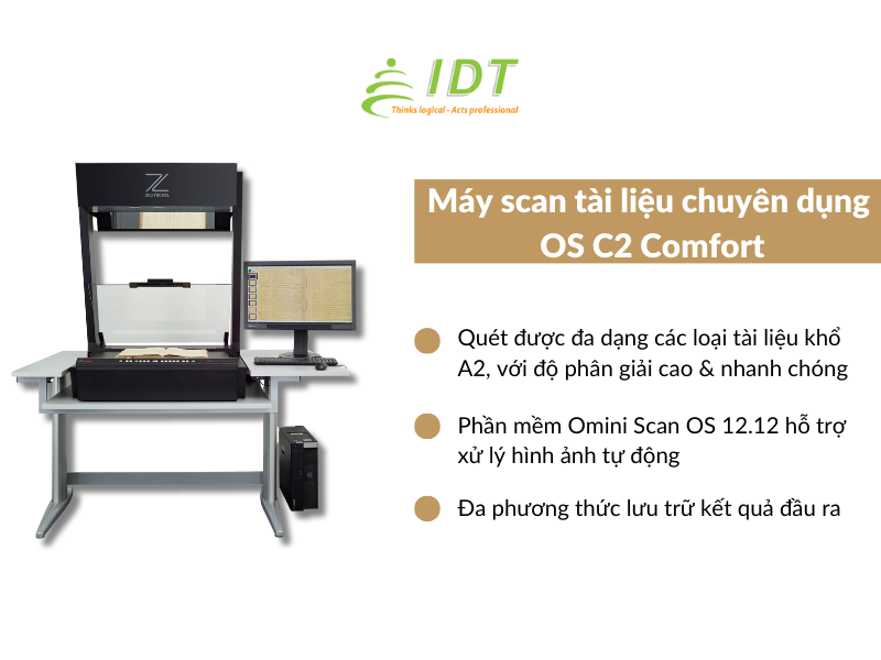 May Scan Tai Lieu Kho A2 Os C2 Comfort So Hoa Tai Lieu Quy Hiem