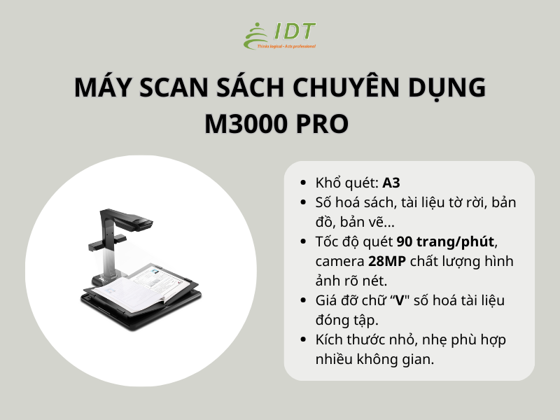 May Scan Sach Chuyen Dung M3000pro