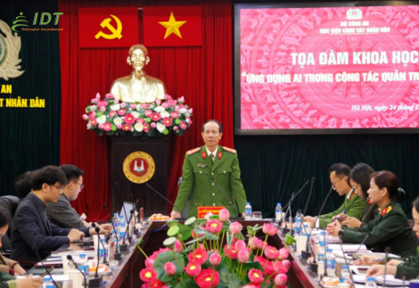 03. Đại Tá, Ts Trần Quang Huyên, Phó Giám đốc Học Viện Phát Biểu Kết Luận Tọa đàm